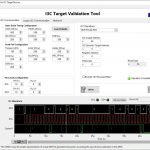 Peek and Poke GUI for interactive debug of the I3C interface. This helps to exercise and debug the I3C communication manually. User can configure any allowed timing/voltage parameters to debug the transactions. ​